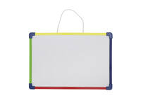 Whiteboard MAUL 24x35cm 2-zijdig beschrijf- wisbaar magnetisch staal
