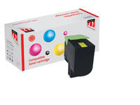 Tonercartridge Quantore alternatief tbv Lexmark 80C2SY0 geel
