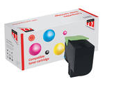 Tonercartridge Quantore alternatief tbv Lexmark 80C2HK0 zwart