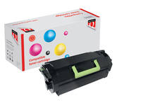 Tonercartridge Quantore alternatief tbv Lexmark 62D2000 zwart
