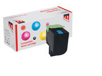 Tonercartridge Quantore alternatief tbv Lexmark 70C0X20 blauw