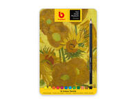 Kleurpotloden Bruynzeel Van Gogh Museum assorti blik à 12 stuks