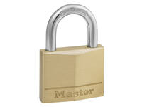 Hangslot MasterLock messing 40mm