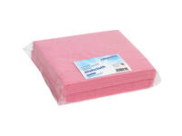 Werkdoek Cleaninq viscose 38x40cm roze 10 stuks