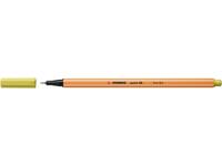 Fineliner STABILO point 88/67 fijn mosterd