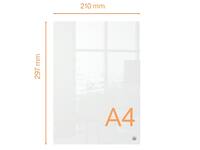 Notitiebord Nobo transparant acryl A4