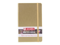 Schetsboek Talens Art Creation 80 witte vellen 140gr 130x210mm witgoud