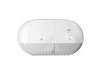 Toiletpapierdispenser Tork T9 Elevation SmartOne klein duo wit 682000