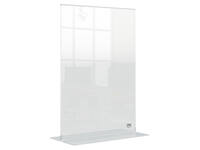 Infobord Nobo Premium Plus A4 acryl vrijstaand