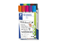 Whiteboardmarker Staedtler Lumocolor 351 set à 10 stuks assorti
