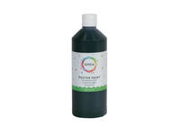 Plakkaatverf Qrea zwart 500ml