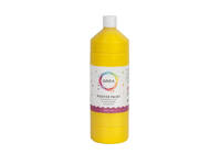 Plakkaatverf Qrea geel 1000ml