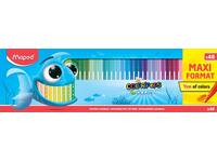 Kleurstift Maped Color'Peps Ocean doos à 48 kleuren