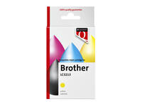 Inktcartridge Quantore alternatief tbv Brother LC3213 geel