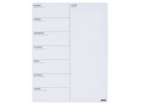 Magnetische planner Desq week 40x30cm magnetisch