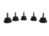Bureaustoelglijders Topstar 10mm 5 stuks