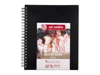 Schetsboek Talens Art Creation 80 vel 110gr 210x280mm spiraal zwart