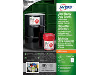 Etiket Avery B3655-50 148x210mm polyethyleen wit 100 stuks