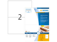 Etiket HERMA 10774 210x148mm weerbestendig wit 160 stuks