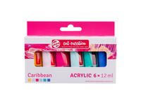 Acrylverf Talens Art Creation Caribbean assorti 6 tubes à 12ml
