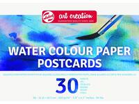Aquarelverfpapier Talens Art Creation 30 witte vellen 200gr 148x105mm blauw