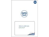Retourlabel DPD IEZZY A4 1.000 vel 161,5x100mm 1000 labels