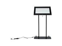 Menu vitrinekast Europel 2x A4 LED
