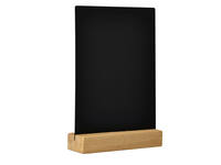 Krijtbord Europel houten voet A5 staand