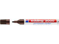 Viltstift edding 3000 rond 1.5-3mm donkerbruin