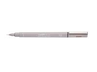 Fineliner Uni-ball Pin 0.1mm lichtgrijs