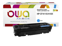 Tonercartridge OWA alternatief tbv HP CF411X blauw