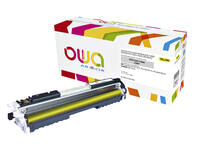 Tonercartridge OWA alternatief tbv HP CE312A geel