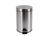 Pedaalemmer BRASQ 12 liter rvs