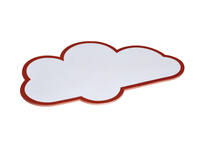 Workshopkaarten MAUL wolk 27x43cm wit 20 stuks