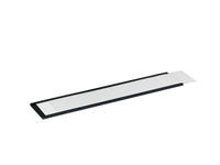Etikethouder Durable magnetisch 200x40mm antraciet 50 stuks