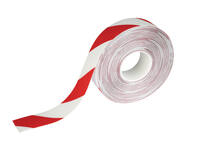 Vloermarkeringstape DURALINE 50mmx30m rood-wit