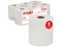 Poetspapier WypAll L20 GeneralClean 2-laags 380 vel wit 7303