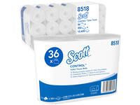 Toiletpapier Scott Control 3-laags 350 vel wit 8518