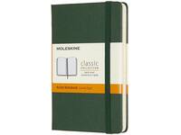 Notitieboek Moleskine pocket 90x140mm lijn hard cover myrtle green