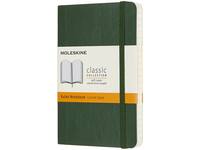 Notitieboek Moleskine pocket 90x140mm lijn soft cover myrtle green