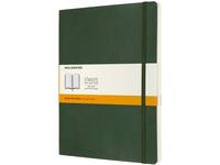 Notitieboek Moleskine XL 190x250mm lijn soft cover myrtle green