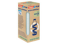 Plakband Tesa eco&crystal 59044 19mmx33m transparant 8 rollen