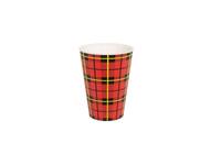Beker IEZZY 180ml herbruikbaar Scotty 20 stuks rood
