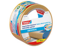 Tapijttape tesa® universal 10mx50mm dubbelzijdig wit