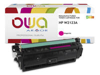 Tonercartridge OWA alternatief tbv HP W2123A rood