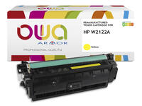 Tonercartridge OWA alternatief tbv HP W2122A geel
