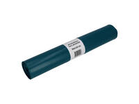 Afvalzak Cleaninq 90x110cm LDPE recycled T60 160L blauw rol à 20 stuks