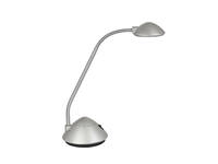 Bureaulamp MAUL Arc LED zilver