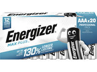 Batterij Energizer Max Plus 20x AAA alkaline