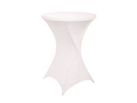 Tafelrok BRASQ voor statafel 80cm wit